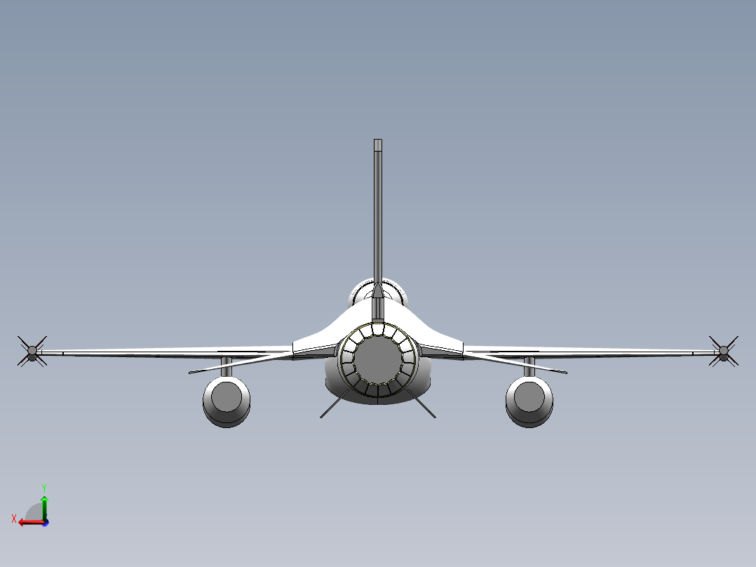 飞机1 (19)后视图