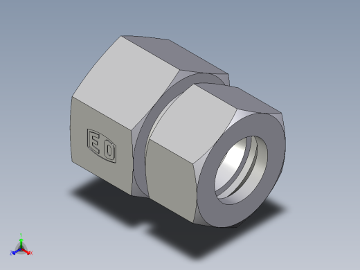 卡套式工业通用硬管接头EO_Swivel_connector_GAI30ZSRCF