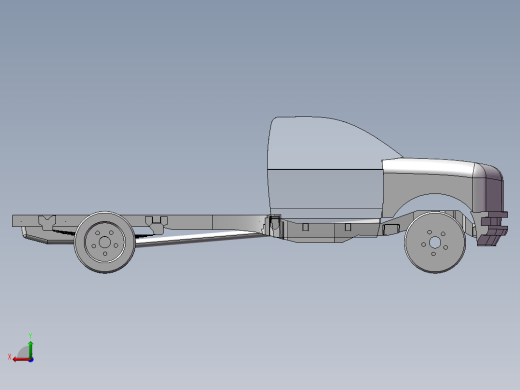 房车底盘模型后视缩略图
