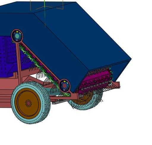小型农田开荒整地捡石头机器