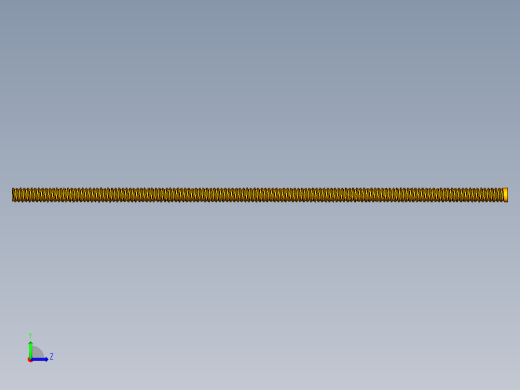 3D打印机三维模型左视缩略图