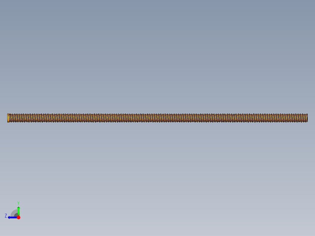 3D打印机三维模型右视图