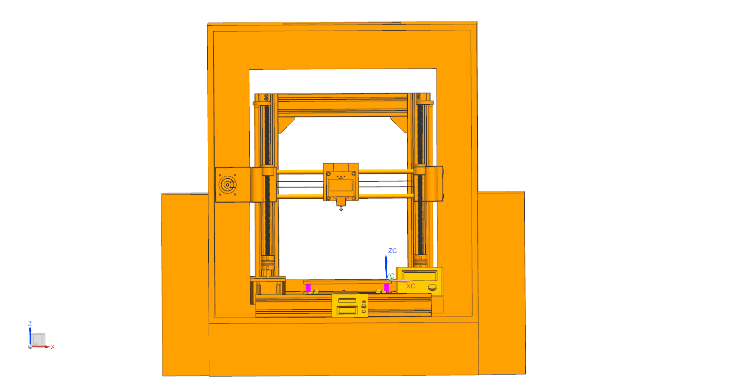 3D打印机三维模型