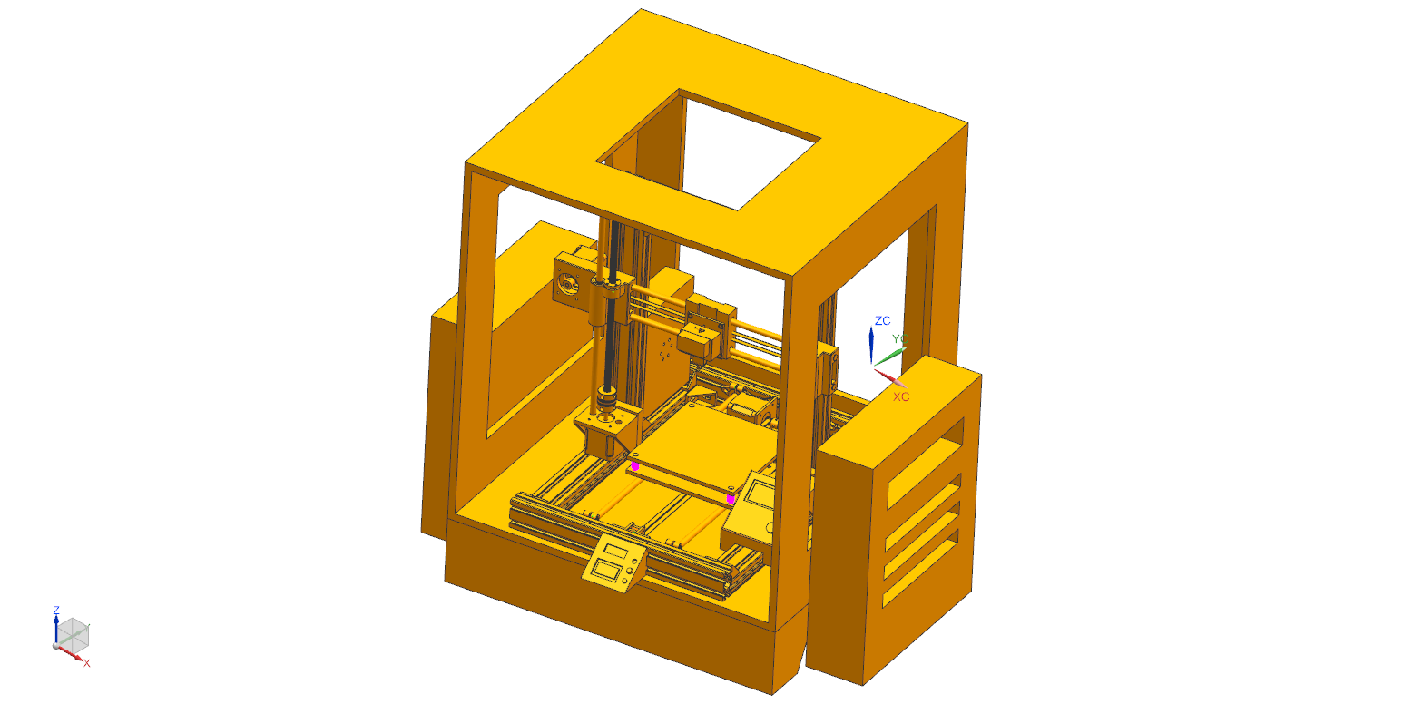 3D打印机三维模型