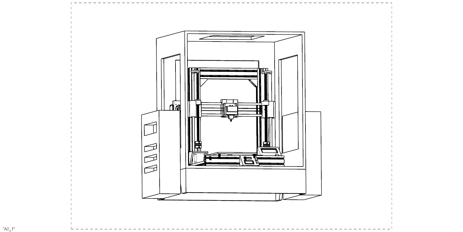 3D打印机三维模型