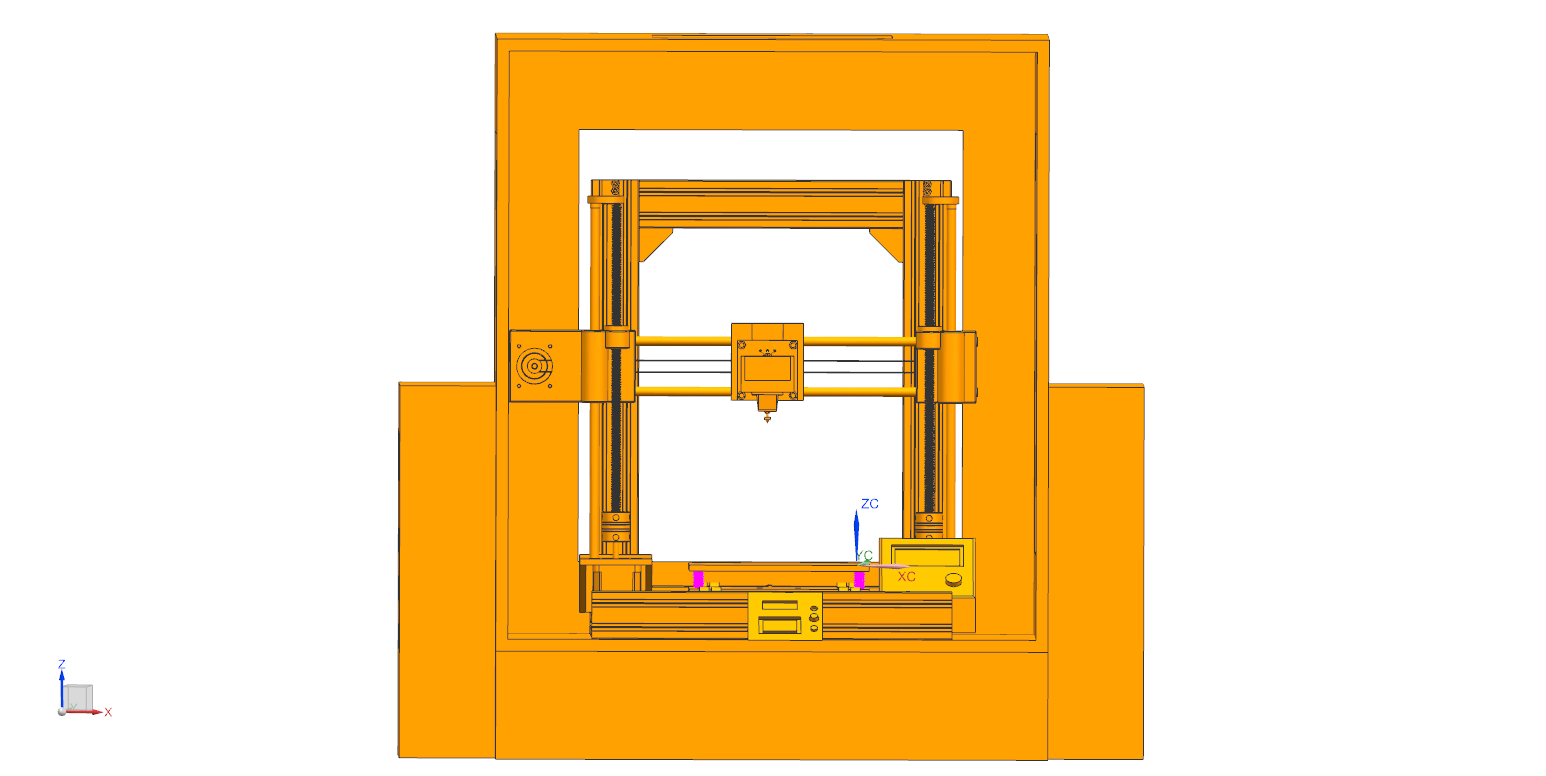 3D打印机三维模型