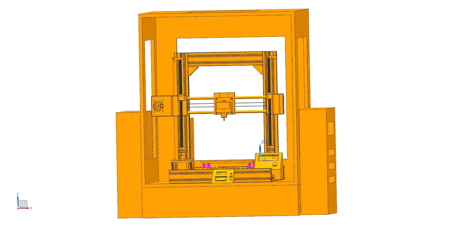 3D打印机三维模型