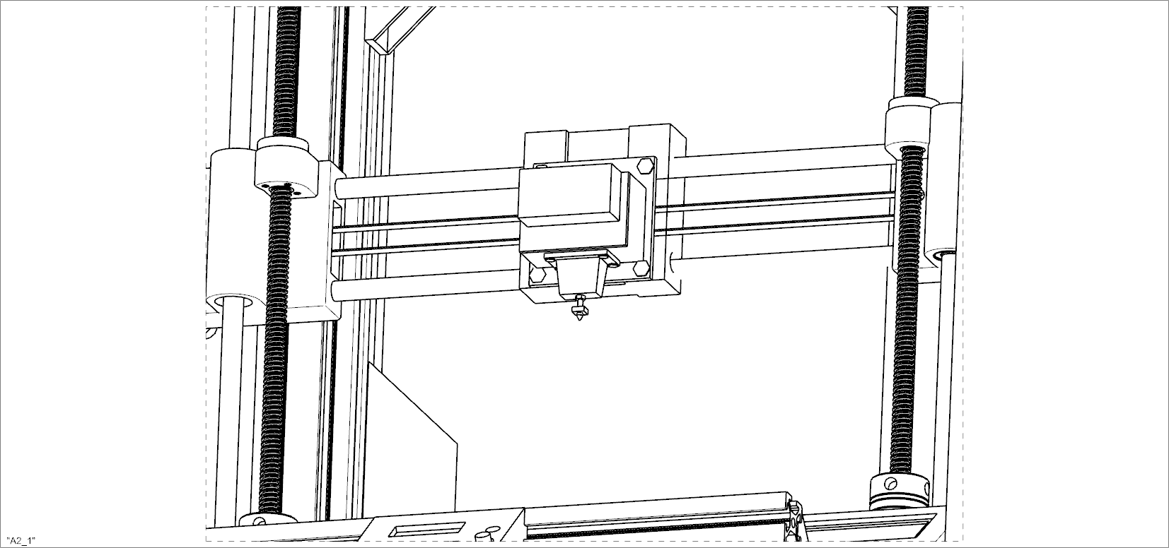 3D打印机三维模型