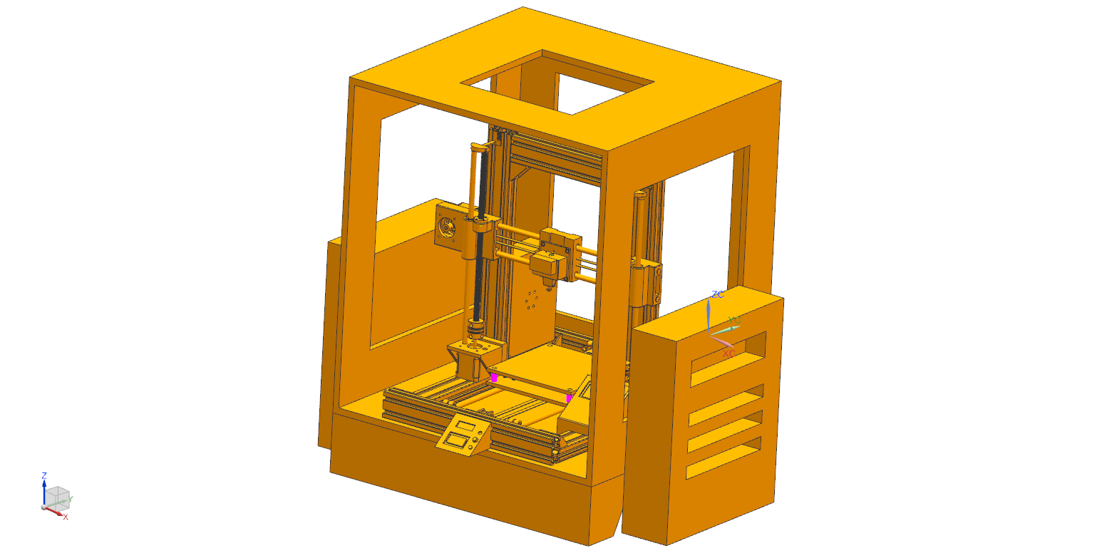3D打印机三维模型