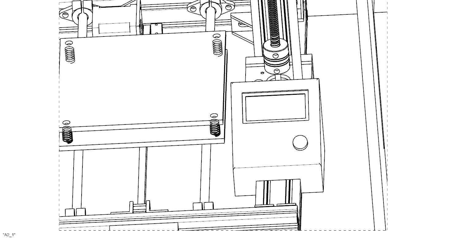 3D打印机三维模型