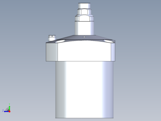 KOSMEKLC0902-SxM-E多系列多零件图纸模型右视缩略图