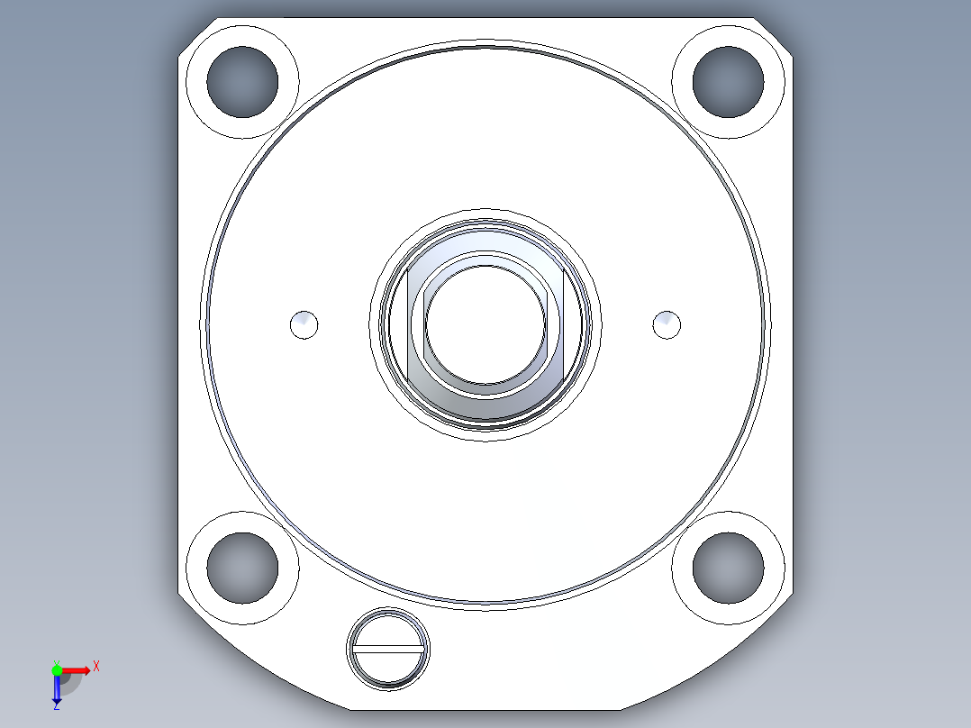 KOSMEKLC0902-SxM-E多系列多零件图纸模型俯视图