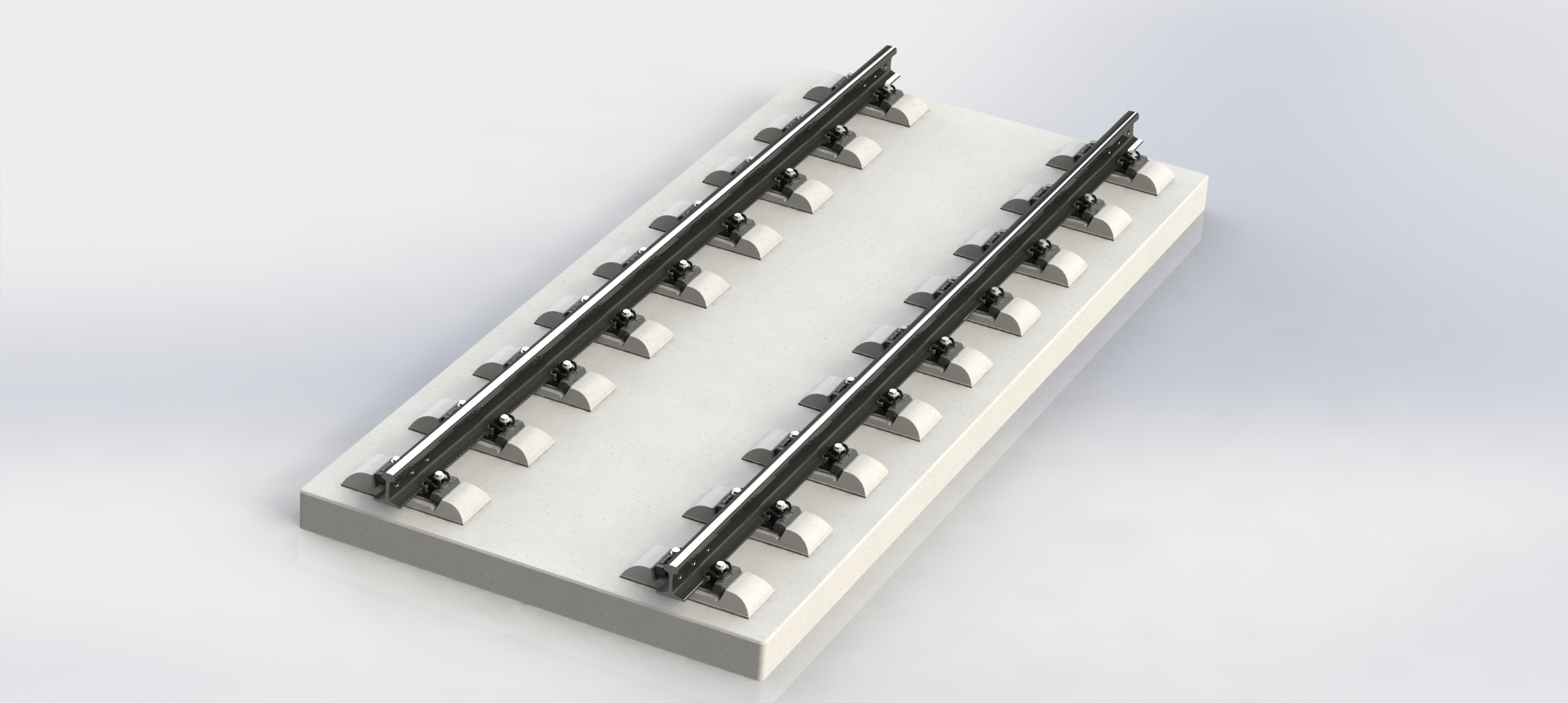 CRTSⅢ型板式无砟轨道铁路模型资料