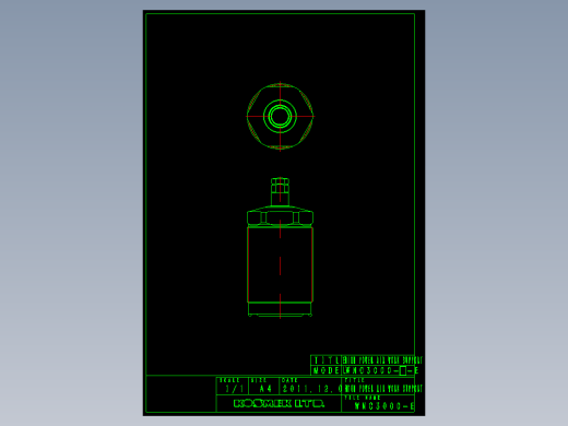 KOSMEKWNC3000-E多系列多零件图纸模型多系列多零件图纸模型