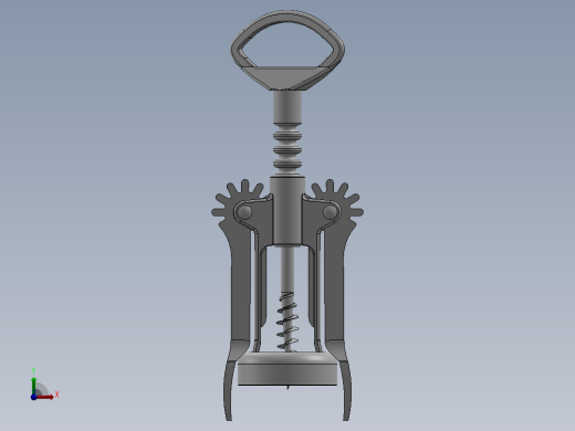 螺旋开瓶器17前视缩略图