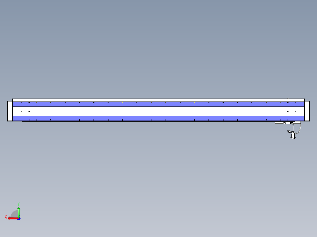 威洛博VL系列3d模型模组VL14S2Y-S1800后视图
