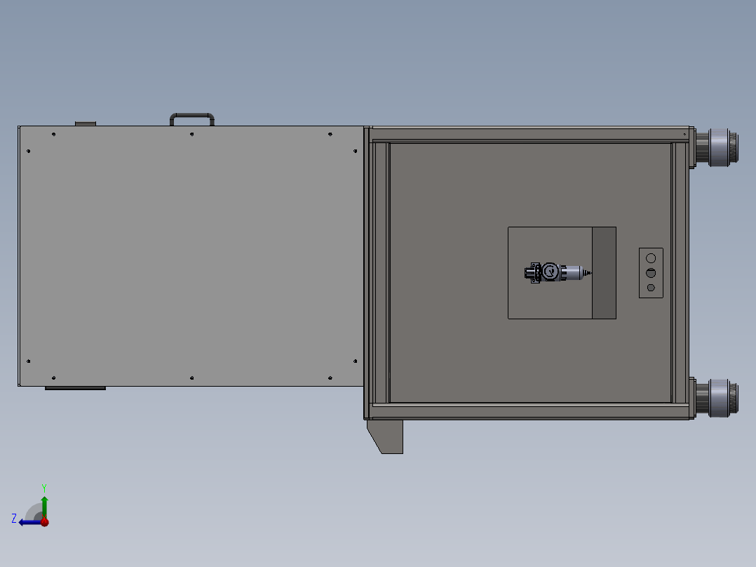 遮阳板螺丝自动锁附专机sw2016可编辑右视图