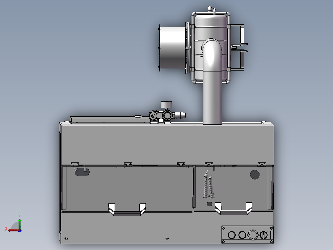 自动端面打磨机sw21后视图