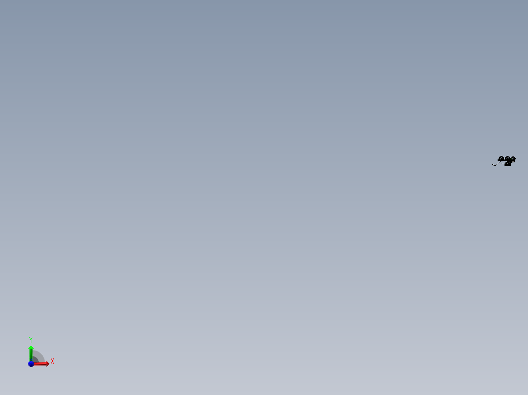 基于手扶拖拉机的除草机3D+装配图+零件图前视图