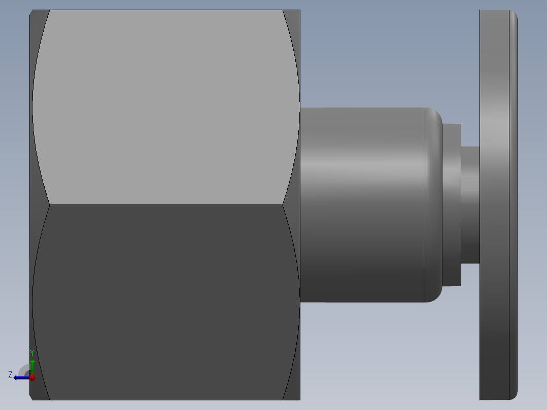 气动元件APCF6_04右视图