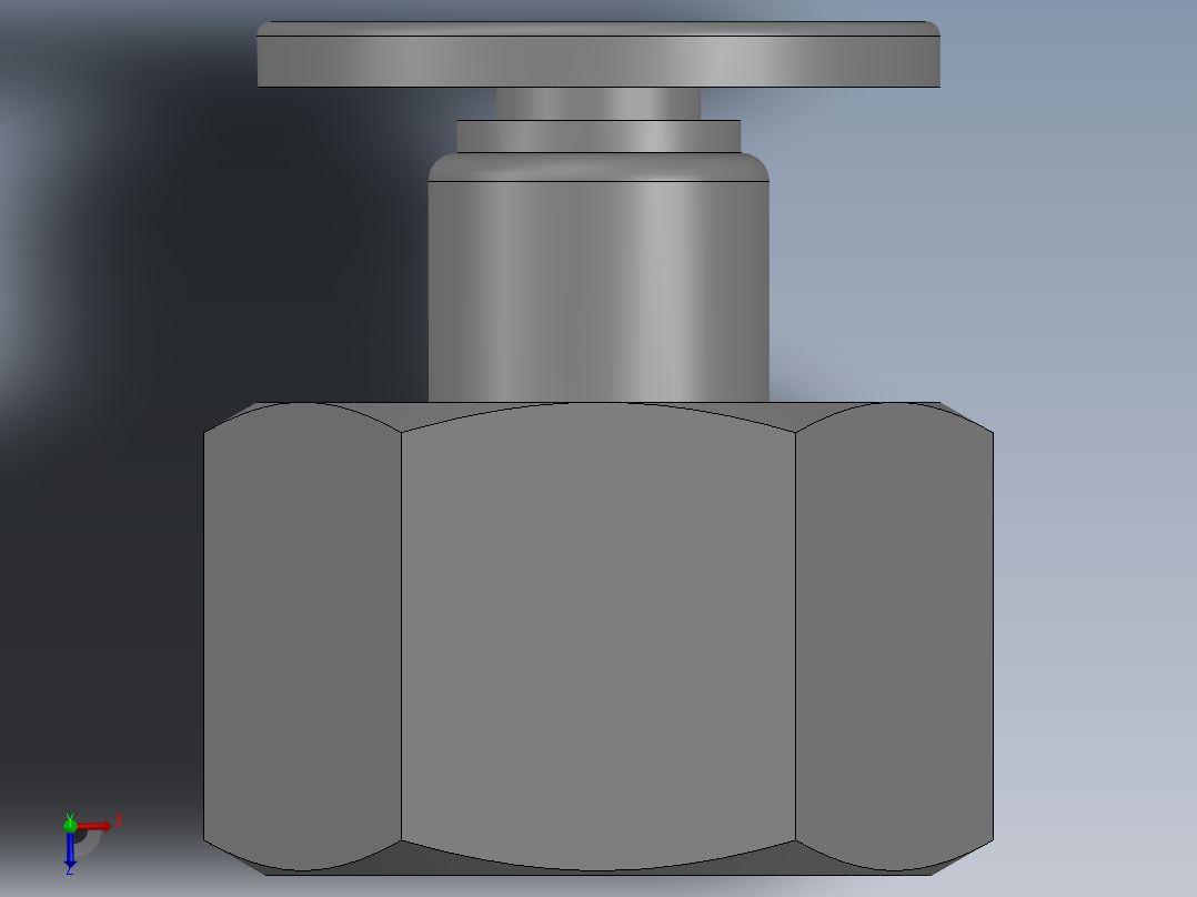 气动元件APCF6_04俯视图