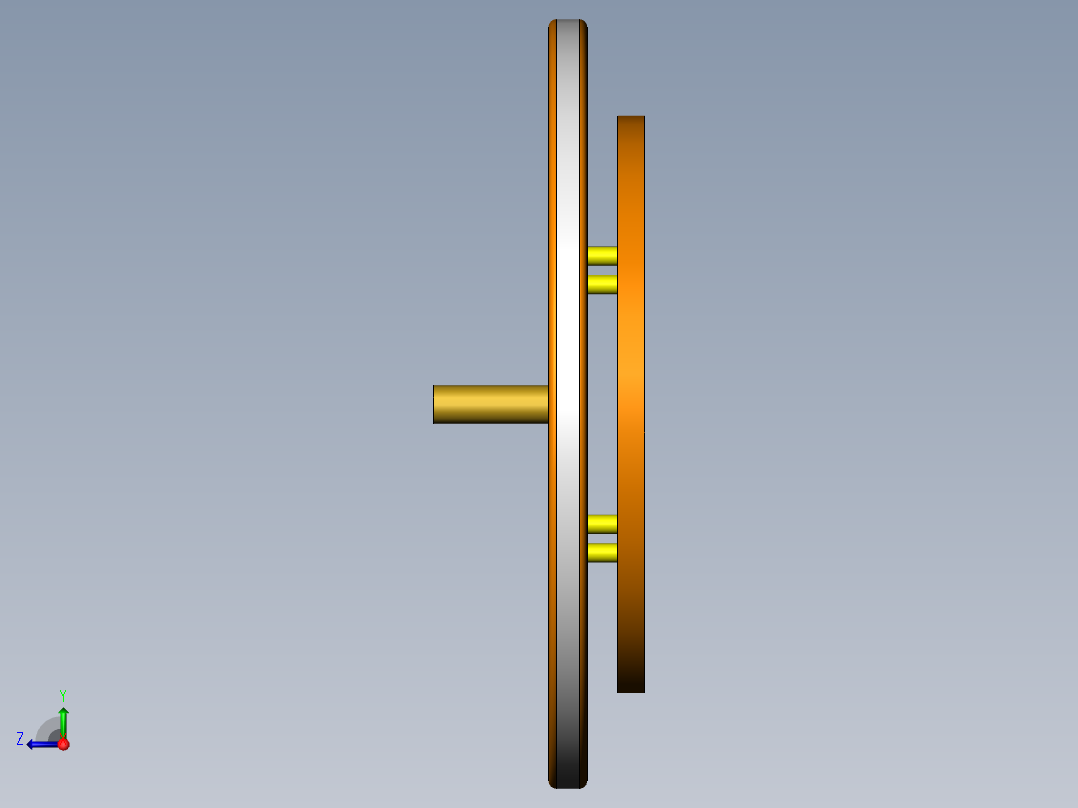 摆线减速器、摆线针轮减速器、减速器(33)右视图