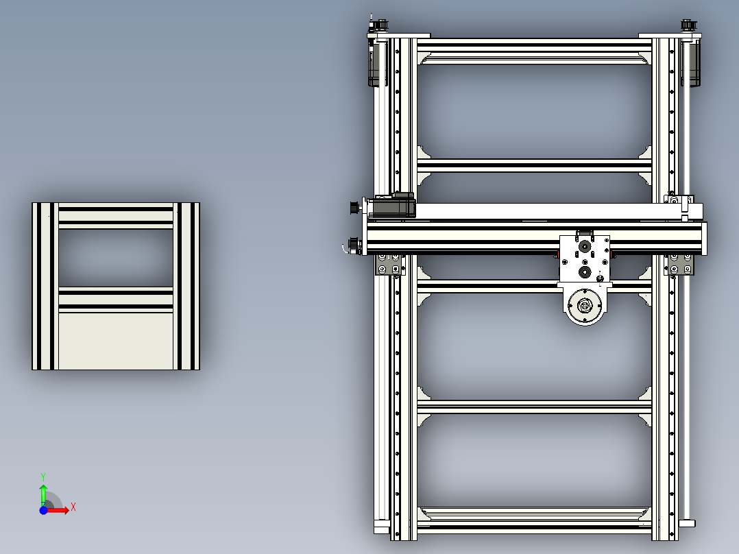 A2004493-数控铣床前视图
