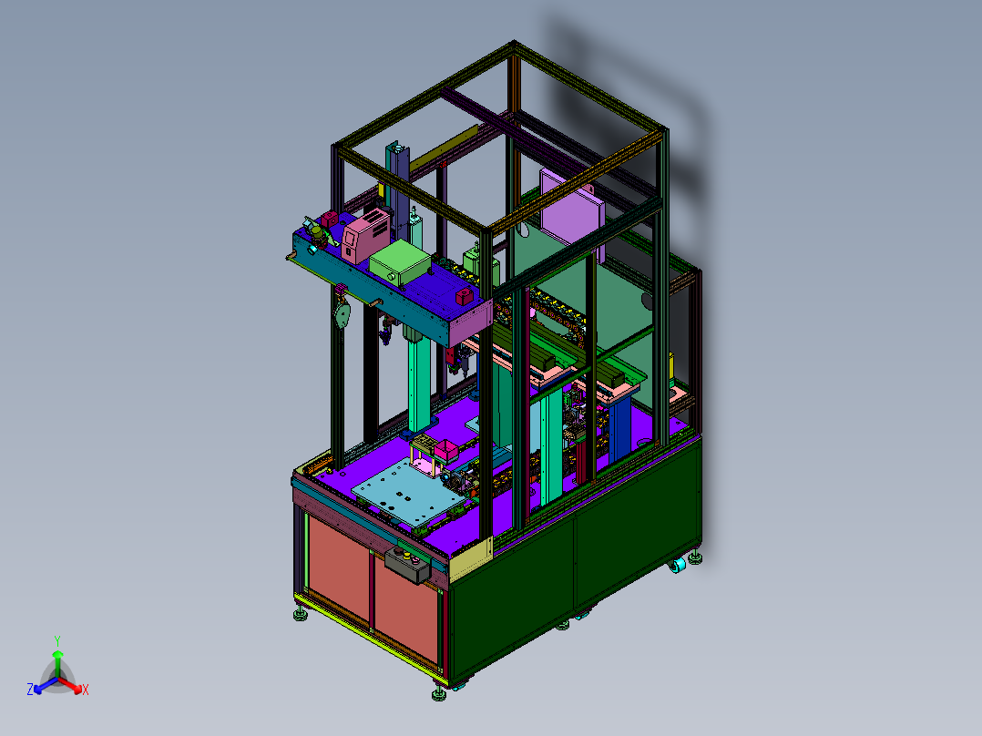 大灯电路板涂胶和紧固设备