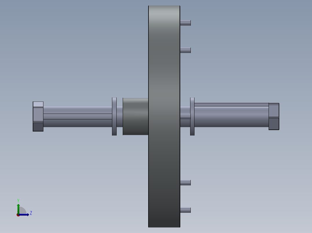增压器(32)左视图