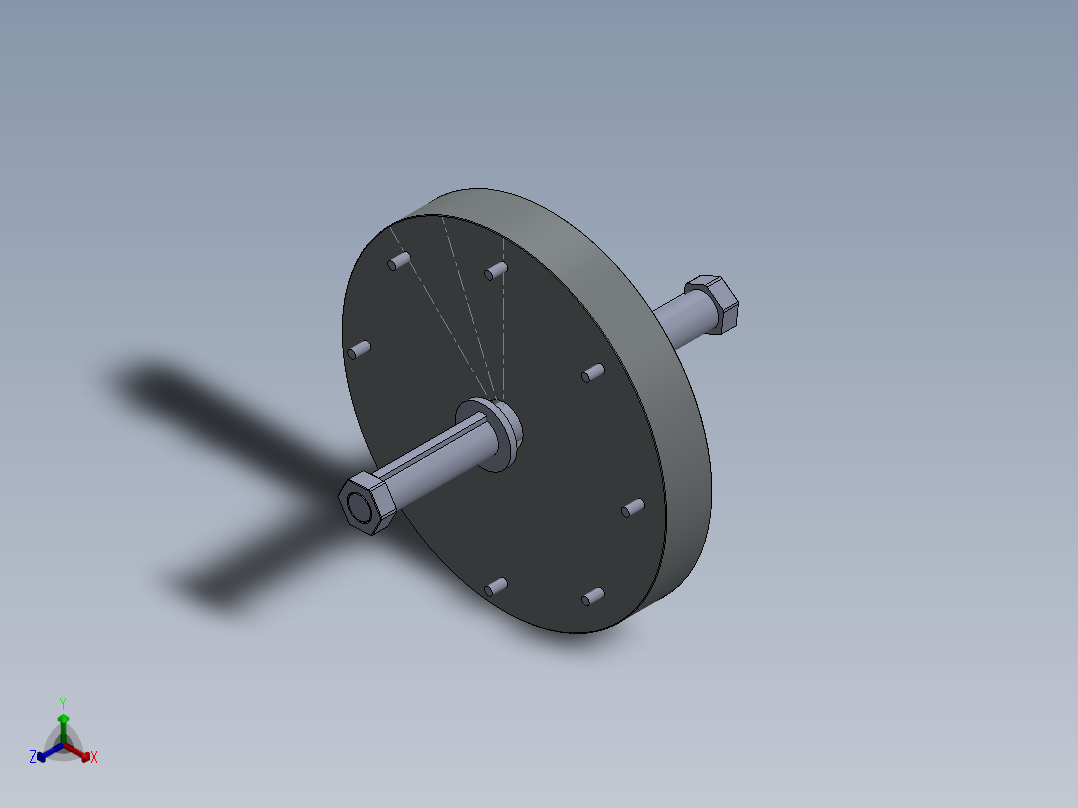 增压器(32)正等轴测图