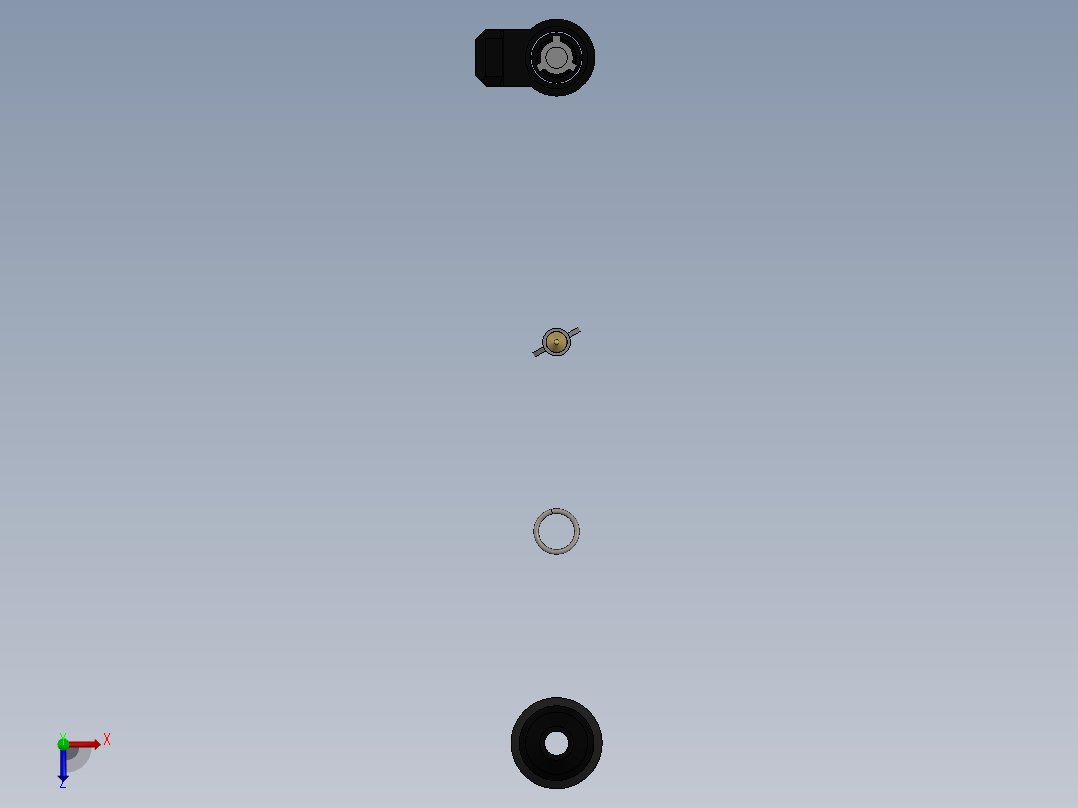 笔、中性笔、铅笔(39)俯视图