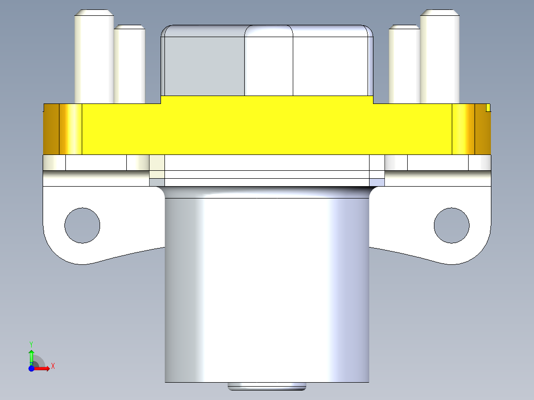 接触器KM-50前视图