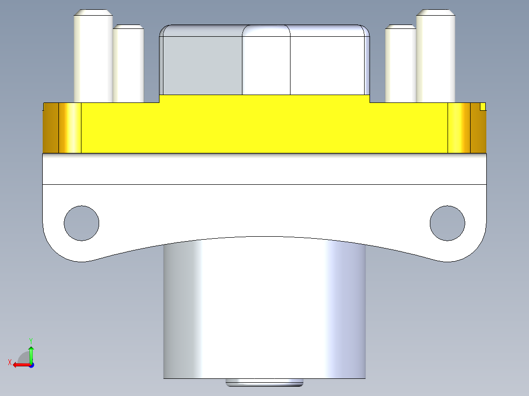 接触器KM-50后视图