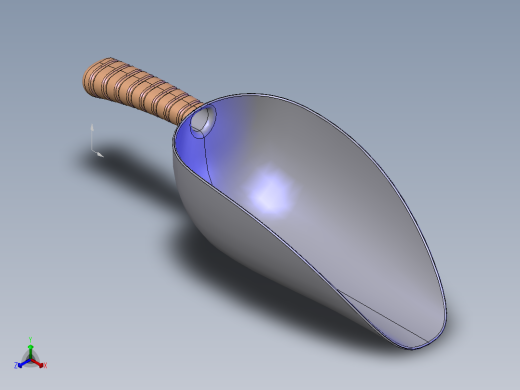 谷物铲正等轴测缩略图
