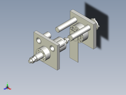 导流罩落料正反拉深模