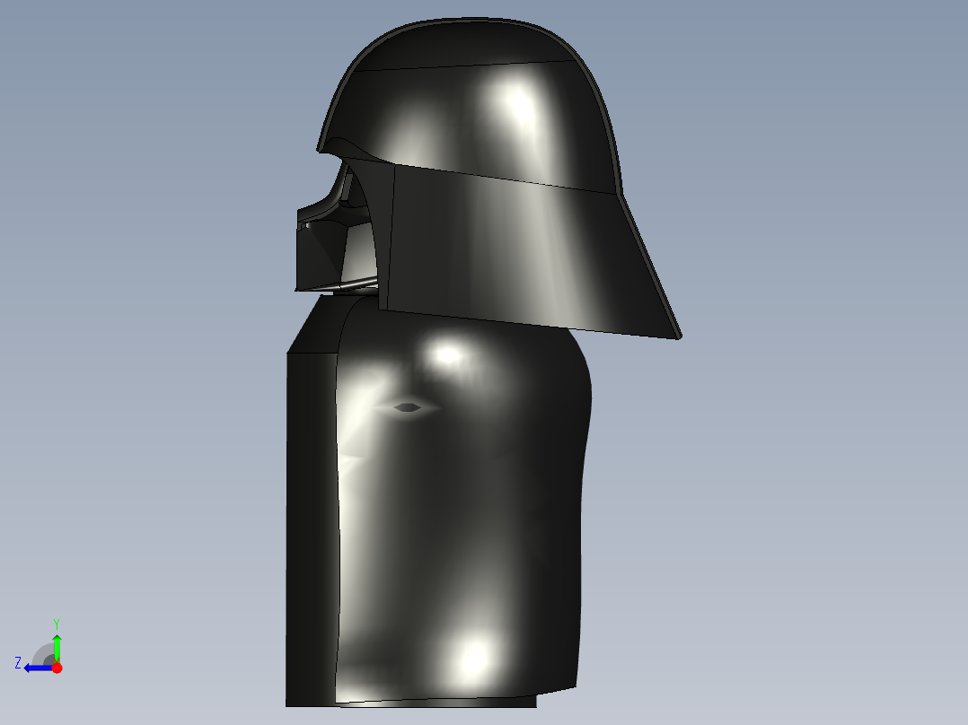 B3004600-达斯·维达空气清新剂右视图