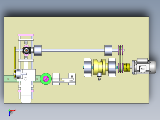 半自动钻床设计【数控钻床】【含三维SOLIDWORKS】俯视缩略图