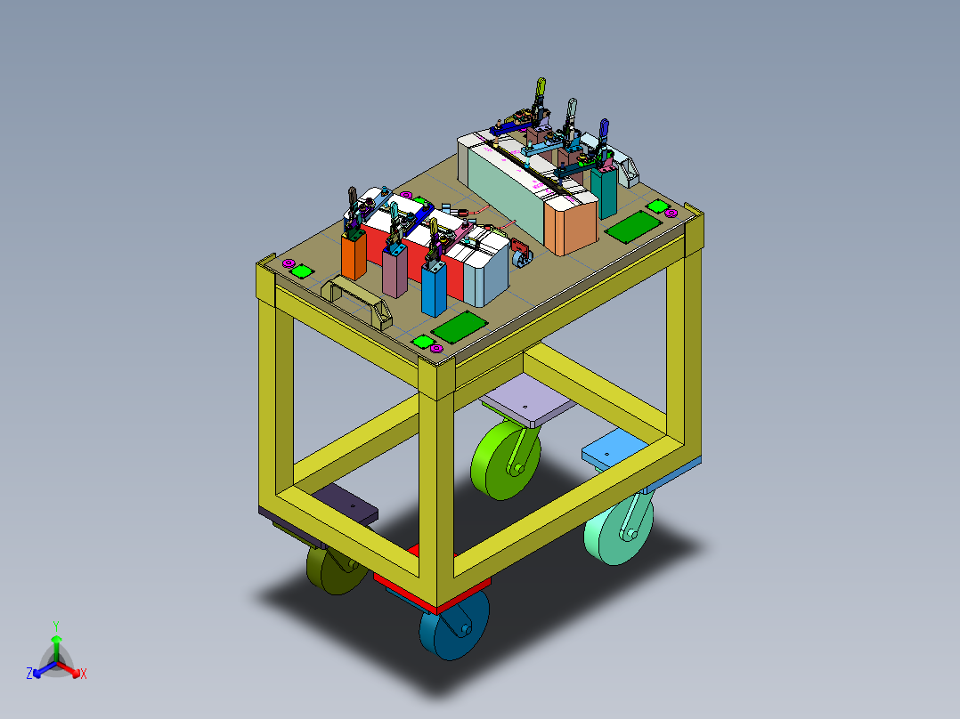 后门低音扬声器罩logo检具