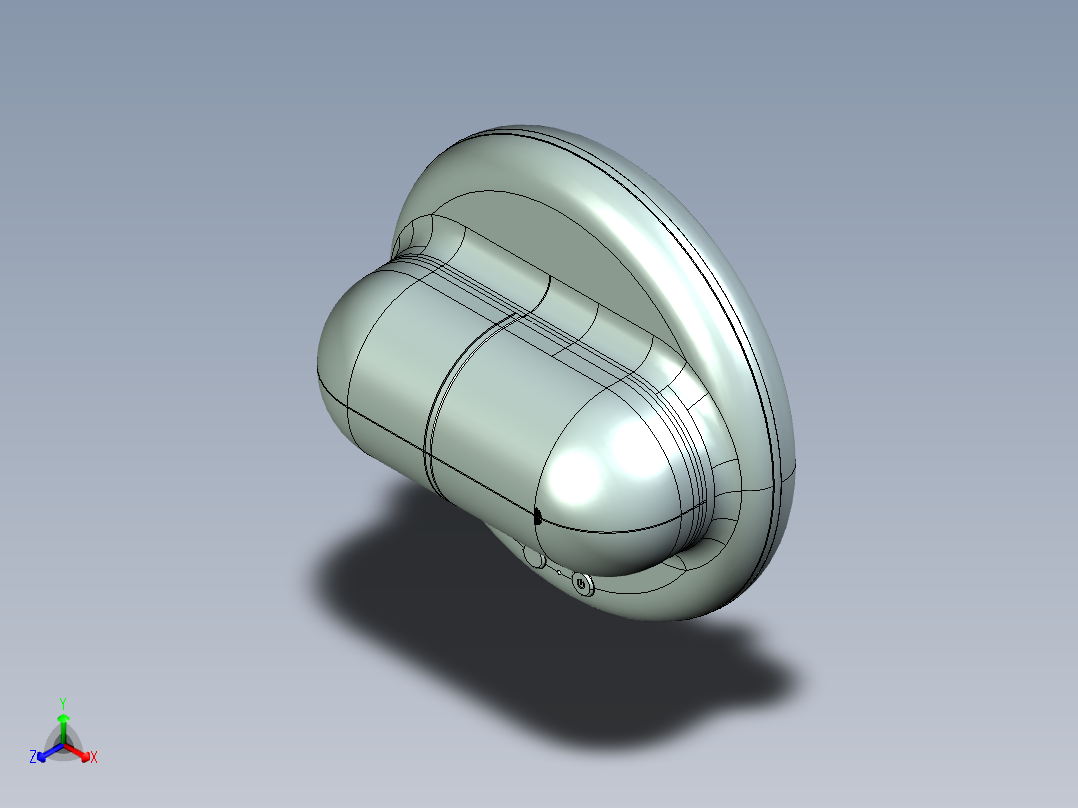 除螨仪正等轴测图