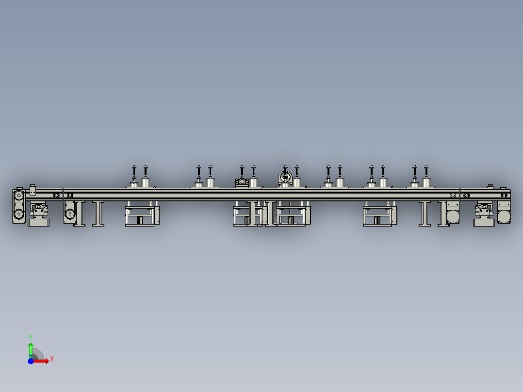 ALMT16-05-000治具循环线前视图