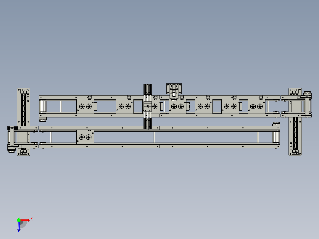 ALMT16-05-000治具循环线俯视图