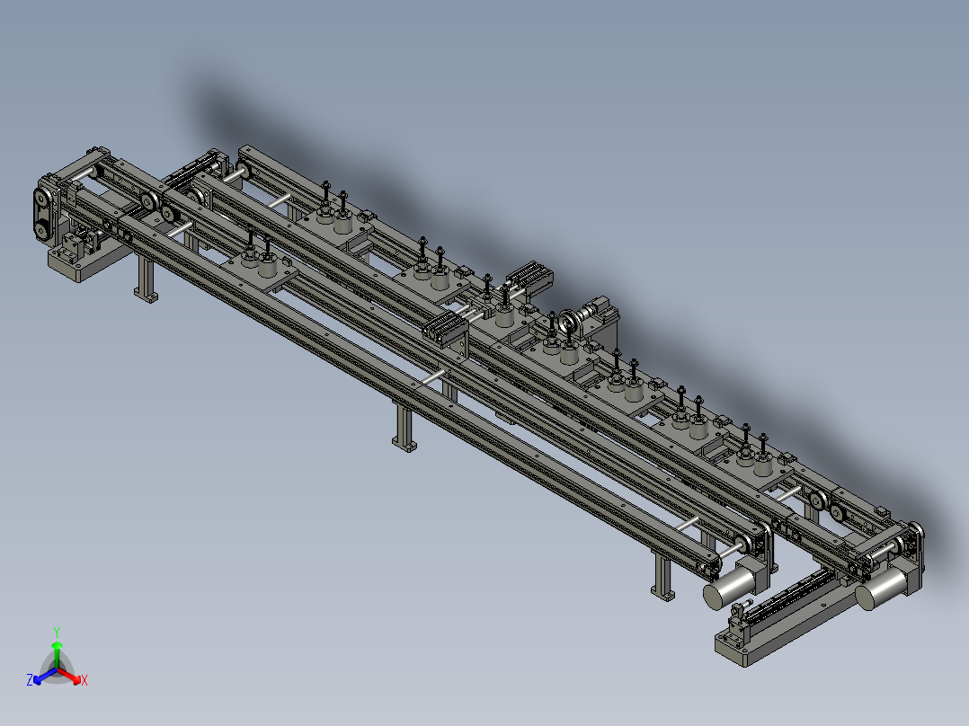 ALMT16-05-000治具循环线正等轴测图