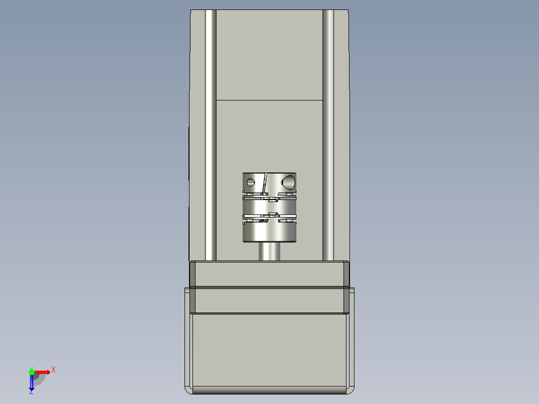 YLU055-001-轴承马达组俯视图