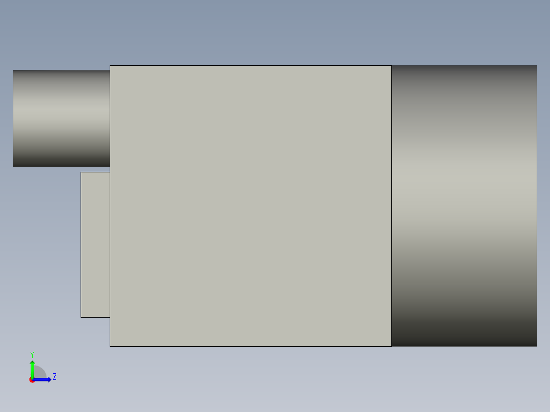 1235MER-500-14GM-组合左视图