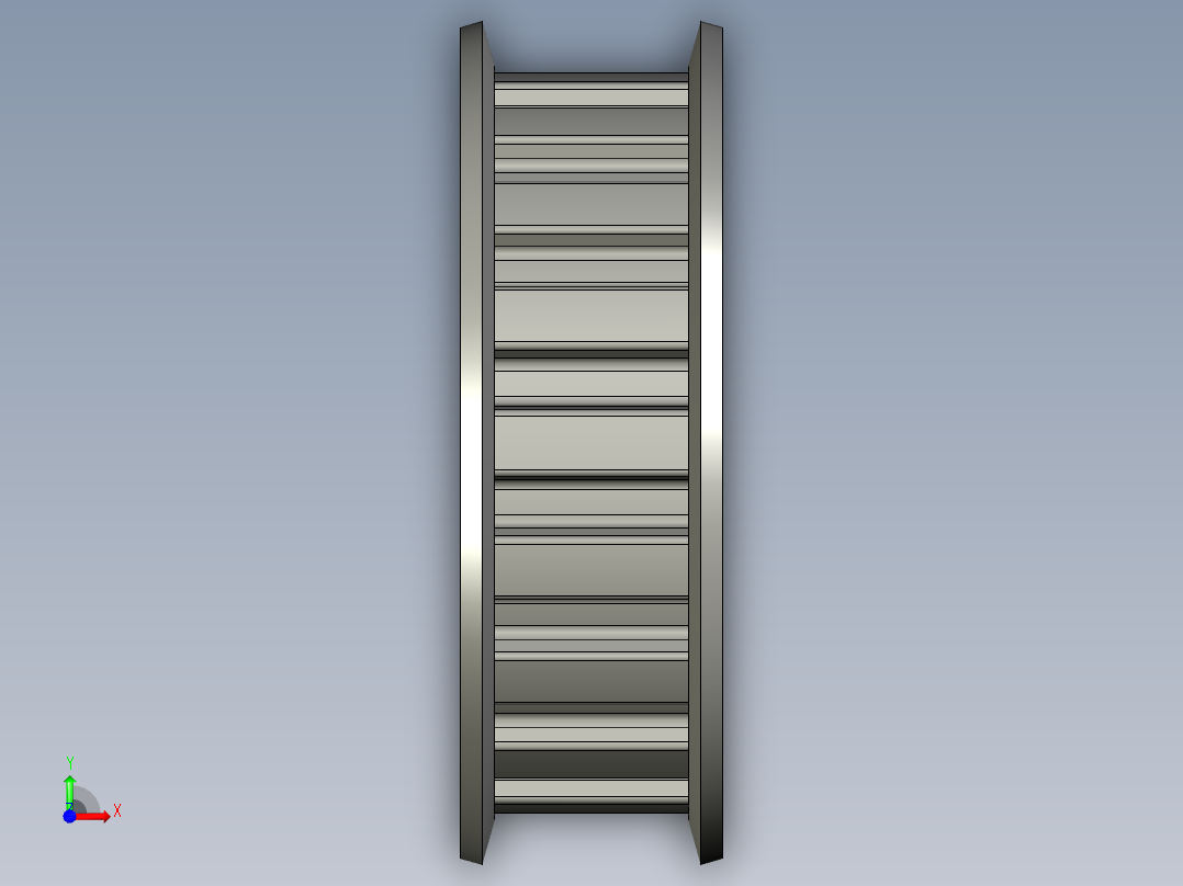AATF18L050从动轮前视图
