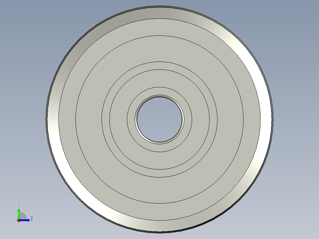 AATF18L050从动轮左视图