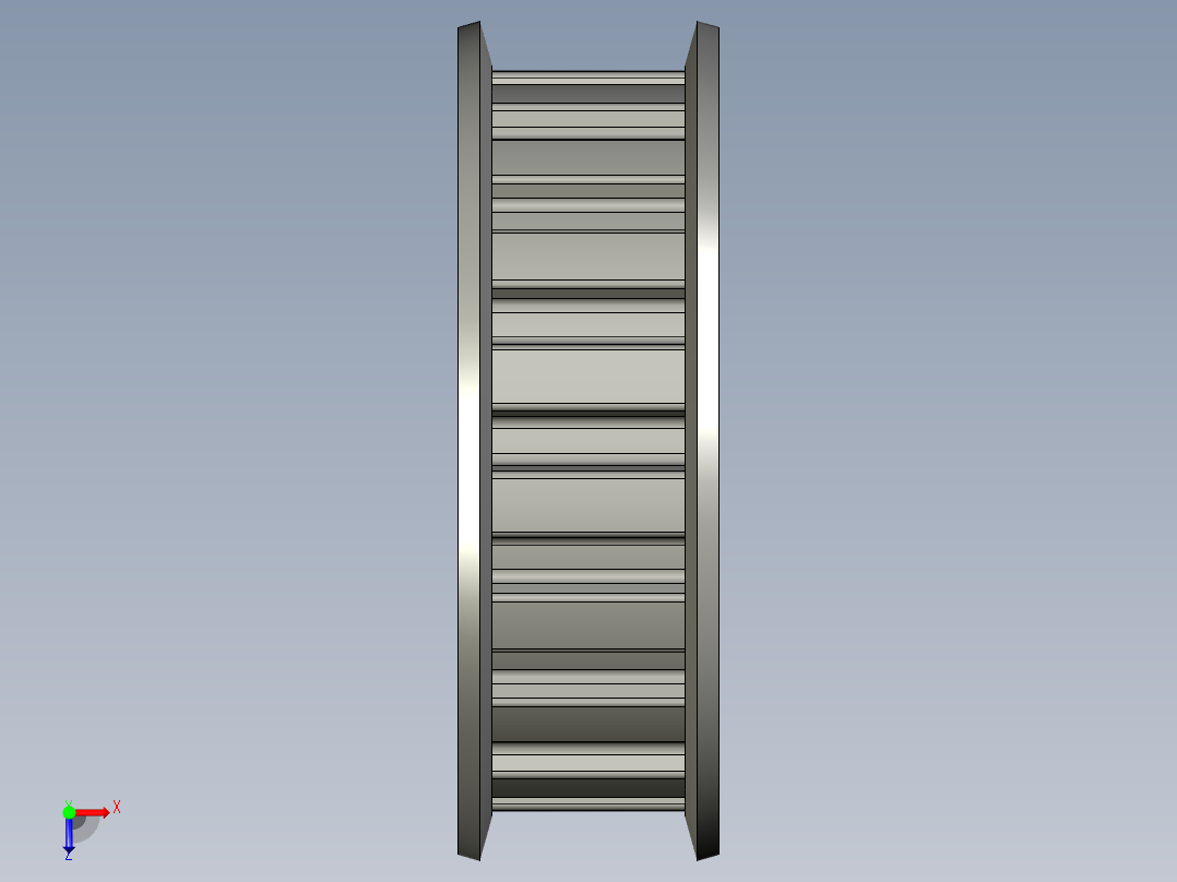 AATF18L050从动轮俯视图