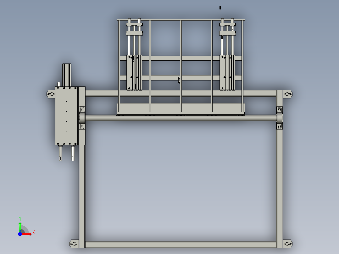 XMGDTSX-A2-000翻转机构前视图