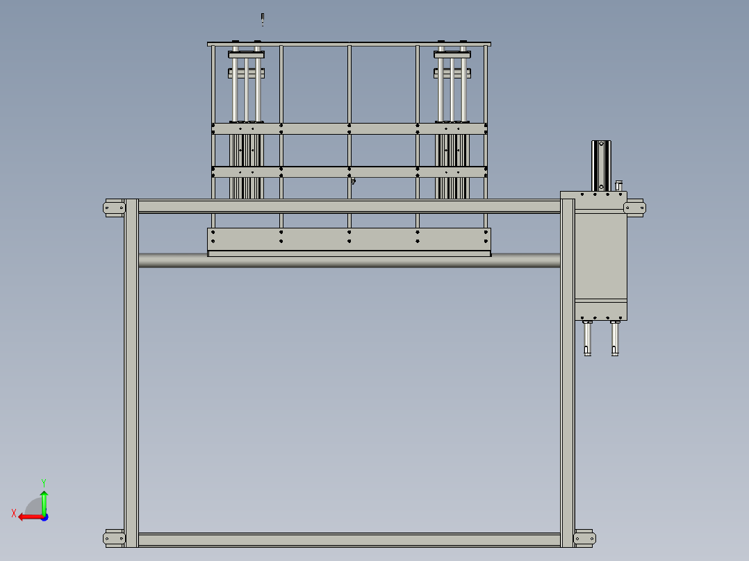XMGDTSX-A2-000翻转机构后视图