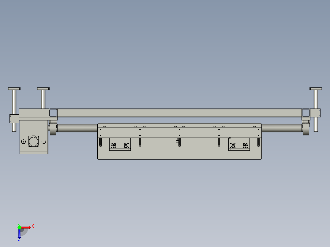 XMGDTSX-A2-000翻转机构俯视图